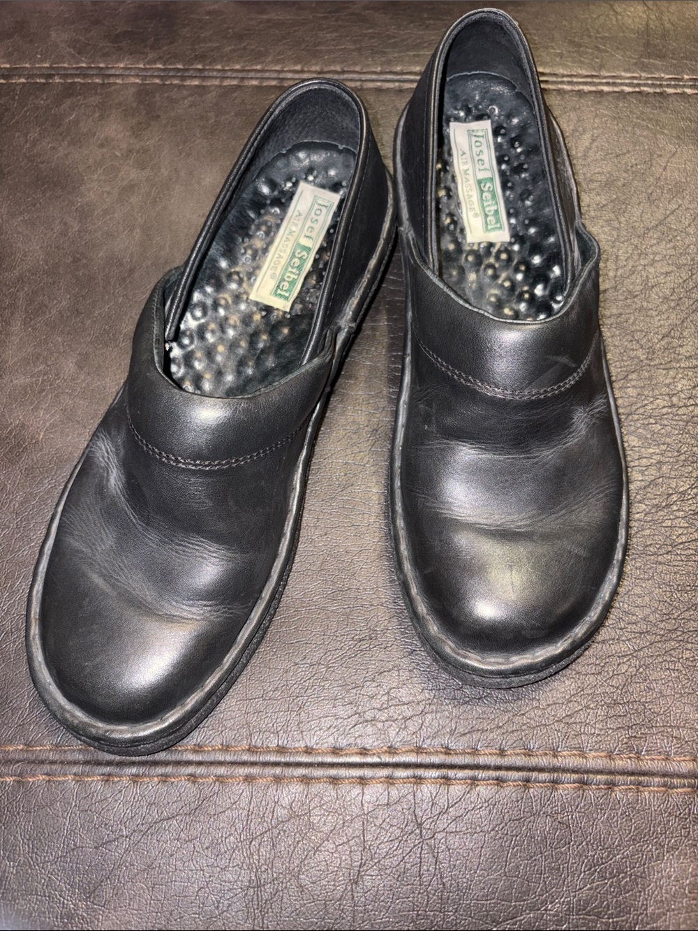 Josef Seibel Air Massage black shoes size 40